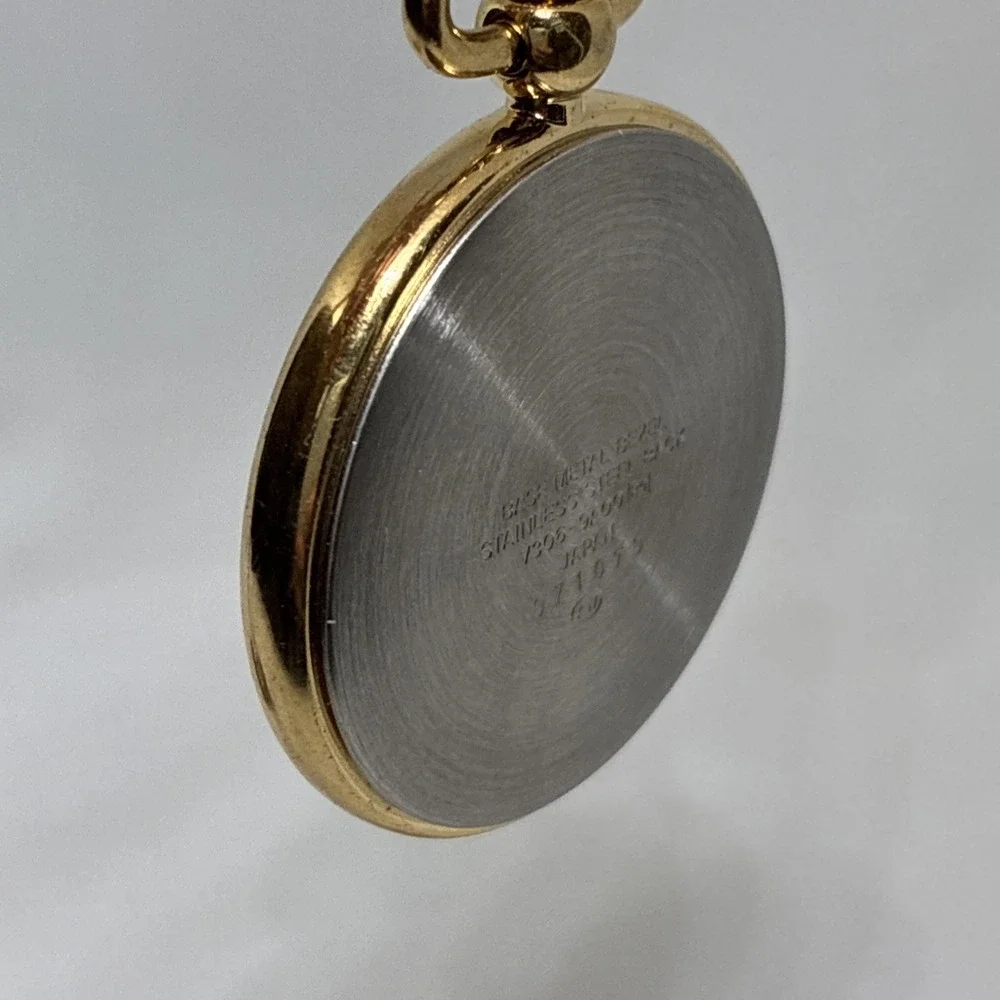 Vintage SEIKO SUCCESS Alba V306-9A00 Quartz Pocket Watch - Running!